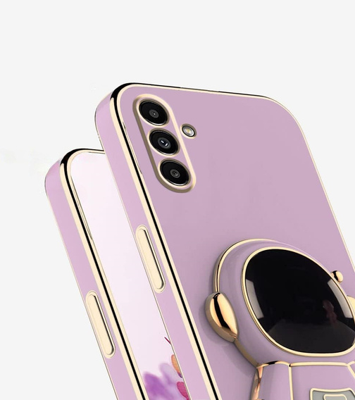 Obal na mobil pre Samsung Galaxy A36 5G, Astronaut, fialové