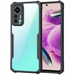 Obal na mobil pre Xiaomi Redmi Note 12S, AntiDrop Hybrid, čierne