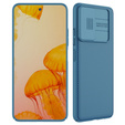 Puzdro pre Xiaomi Poco M4 Pro 5G / Redmi Note 11S 5G, pancierované Nillkin, CamShield Pro, modré