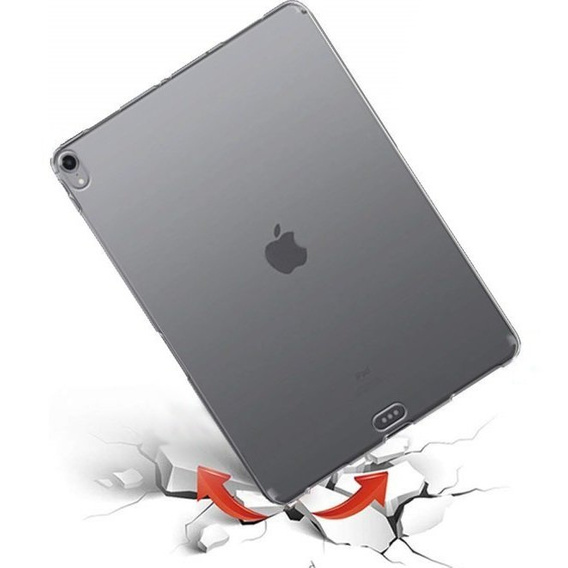 Puzdro pre iPad Air 10.9" 2022/2020 (5/4 gen.), silikónové, priehľadné