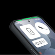 Puzdro pre Nothing Phone 3A Pro, pre MagSafe, ERBORD Matt Case, čierny
