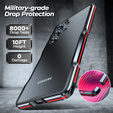 Puzdro LUPHIE pre Samsung Galaxy S25 Ultra, Armor Bumper, čierne