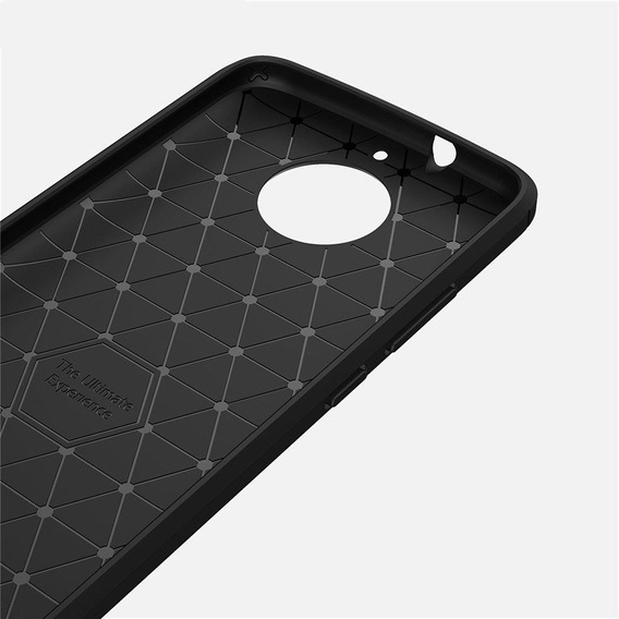 Obal na mobil pre Motorola Moto G5S, Carbon, čierne