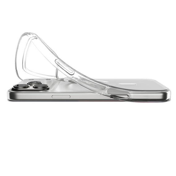 Spigen puzdro pre iPhone 17 Pro, Liquid Crystal MagSafe, číre/biele