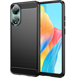 Obal na mobil pre Oppo A98 5G, Carbon, čierne