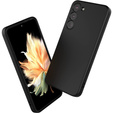 Obal na mobil pre Samsung Galaxy S23 5G, Silicone Lite, čierne