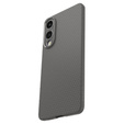Puzdro Spigen pre Samsung Galaxy S25, Liquid Air, čierne + tvrdené sklo 9H