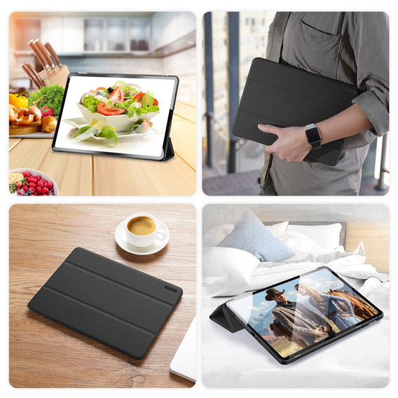 Puzdro pre Xiaomi Redmi Pad Pro / Xiaomi Poco Pad, Dux Ducis Domo, čierne