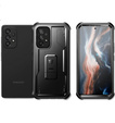 Obrnené puzdro pre Samsung Galaxy A53 5G, Dexnor Full Body, čierne