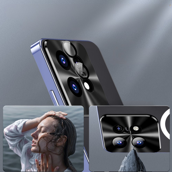 Ochranné puzdro na fotoaparát pre Motorola Edge 50 Pro 5G, CamShield MagSafe, fialové
