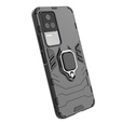 Obal na mobil pre Xiaomi Poco F4 5G, Kickstand Ring, čierne