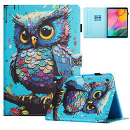 Puzdro pre Samsung Galaxy Tab A7 Lite, s chlopňou, owl