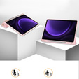 Puzdro pre Samsung Galaxy Tab S10 Lite / S10 FE / S9 FE, Smartcase s priestorom pre stylus, ružové