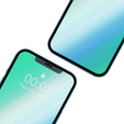 2x tvrdené sklo pre iPhone 11 Pro Max, ERBORD 9H Hard Glass na displeji