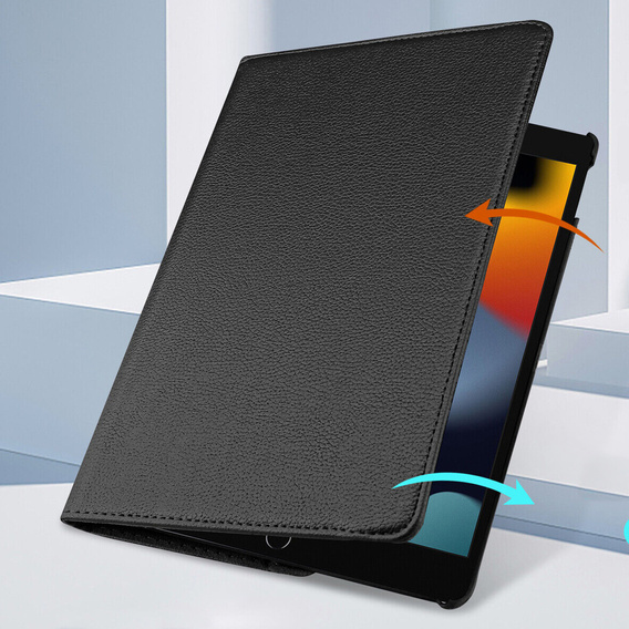 Puzdro pre iPad 10.9 2022 10 Gen TB330FU 10.95", otočné o 360°, čierne