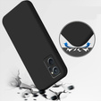 Obal na mobil pre Realme 9i / Oppo A96, Silicone Lite, čierne