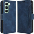 Klapkové puzdro pre Infinix Hot 50 4G, Card Slot, tmavomodré