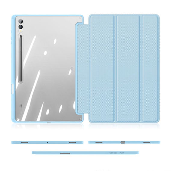 Puzdro pre Samsung Galaxy Tab S10 Ultra, Dux Ducis TOBY, modré