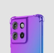 Puzdro pre Motorola Moto G15 / Motorola Moto G15 Power, Gradient Dropproof, Fialová / modrá