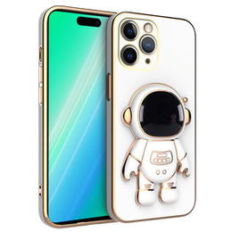 Obal na mobil pre iPhone 14 Pro, Astronaut, biele