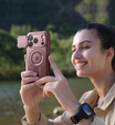 Pancierované puzdro Dexnor so stojanom a spúšťou fotoaparátu, pre MagSafe pre iPhone 17 Pro Max