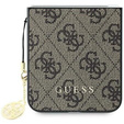 GUESS Obal na mobil pre Samsung Galaxy Z Flip7 FE / Z Flip6, 4G Charms Collection Hardcase, hnedé