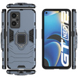 Obal na mobil pre Realme GT 2 5G / GT Neo 2 / GT Neo 3T, Kickstand Ring, modré