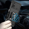 Obal na mobil pre Xiaomi Poco X4 Pro 4G, Dual-Layer Armor, čierne