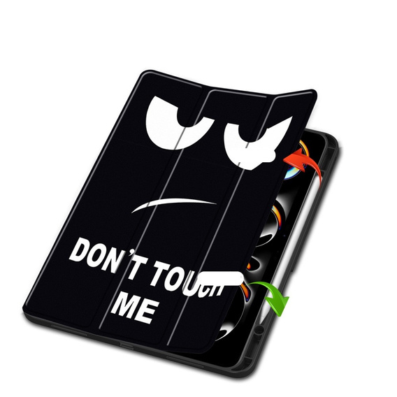 Puzdro pre iPad Pro 13" 2024 (7 gen.), Smartcase, don't touch me