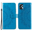 Klapkové puzdro pre Motorola Moto G13 / G23, Mandala Flower, modré