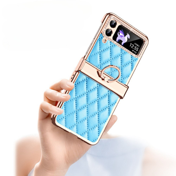 Puzdro pre Samsung Galaxy Z Flip 4 5G, Rhombus Grid