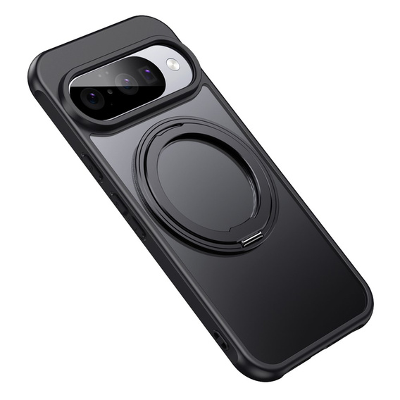 Puzdro pre Google Pixel 10 / 10 Pro , pre MagSafe, so stojanom, čierne