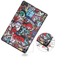 Puzdro pre Samsung Galaxy Tab S6 Lite, Smartcase, graffiti