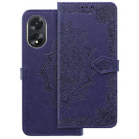 Klapkové puzdro pre Oppo A38 4G / Oppo A18 4G, Mandala, fialové