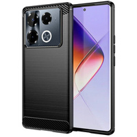 Obal na mobil pre Infinix Note 40 Pro Plus, Carbon, čierne