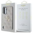 GUESS Obal na mobil pre Samsung Galaxy A56 5G, 4G Big Metal Logo, ružové
