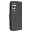 Klapkové puzdro pre Samsung Galaxy A35 5G, BINFEN Wallet, čierne
