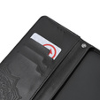Klapkové puzdro pre Oppo A79 5G, Mandala, čierne