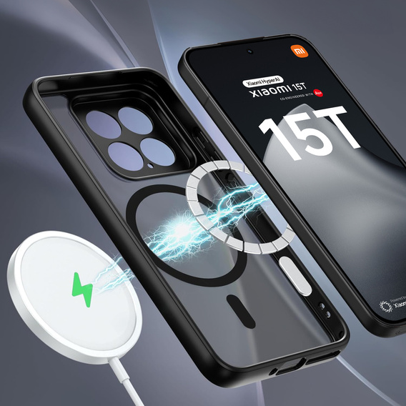 Matné puzdro MagSafe ERBORD pre Xiaomi 15T