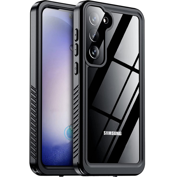 Vodotesné puzdro IP68 pre Samsung Galaxy S23, čierne