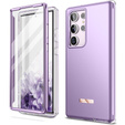 Obal na mobil pre Samsung Galaxy S23 Ultra, Suritch Full Body, fialové