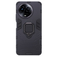 Obal na mobil pre Realme 11 5G, Kickstand Ring, čierne