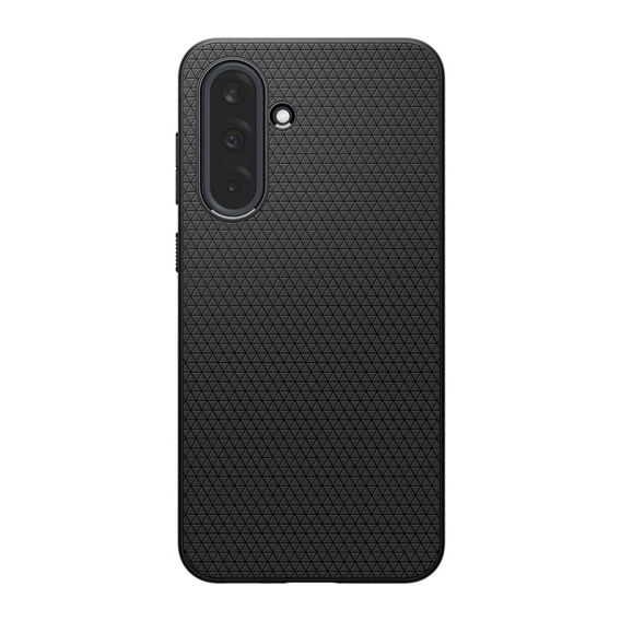 Puzdro Spigen pre Samsung Galaxy A36 5G, Liquid Air, čierne + tvrdené sklo 9H
