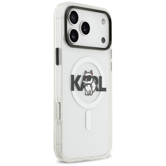 Puzdro Karl Lagerfeld IML Choupette MagSafe pre iPhone 17 Pro