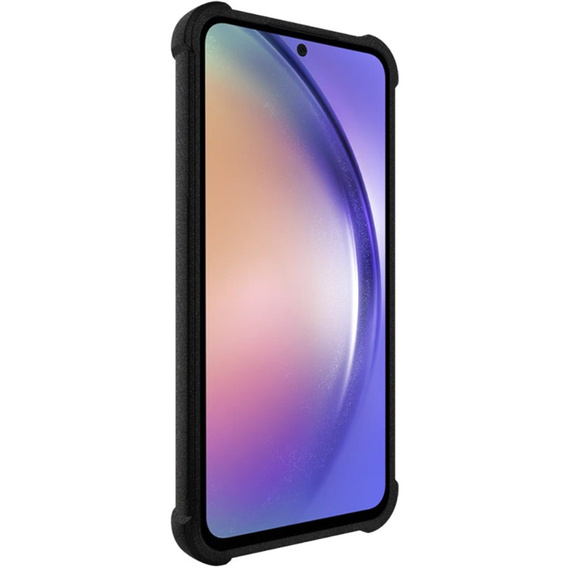 IMAK Obal na mobil pre Samsung Galaxy A35 5G, Dropproof, čierne