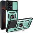 Obal na mobil pre Xiaomi Poco F5, CamShield Slide, zelené