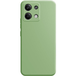 Obal na mobil pre Xiaomi Redmi Note 13 5G, Silicone Lite, zelený
