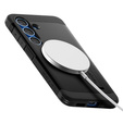 Puzdro Spigen Tough Armor Mag Black pre Samsung Galaxy S25