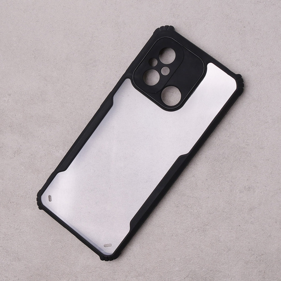 Obal na mobil pre Xiaomi Redmi 12C, AntiDrop Hybrid, čierne