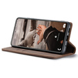 CASEME puzdro pre Samsung Galaxy S20 FE, Leather Wallet Case, hnedé